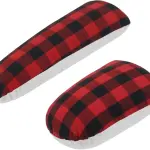 Sanseenia 2 Pack Tailors Ham and Seam Roll Set, Sleeve Pressing Ham, Tailors Ham Ironing Tool for Ironing, Darts, Collar, Long Seam