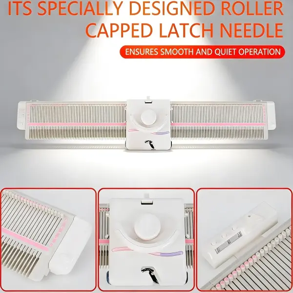 Knitting Machine Kit, Household Sewing Tool Set for Crafting and DIY Projects, Easy to Use Hand Sweater Knitting Device