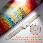 Knitting Machine Kit, Household Sewing Tool Set for Crafting and DIY Projects, Easy to Use Hand Sweater Knitting Device