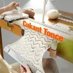 Knitting Machine Kit, Household Sewing Tool Set for Crafting and DIY Projects, Easy to Use Hand Sweater Knitting Device