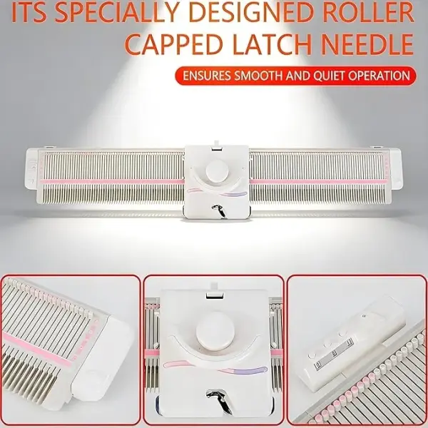 Knitting Machine Kit, Household Sewing Tool Set for Crafting and DIY Projects, Easy to Use Hand Sweater Knitting Device