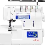 Elna 745 Five Thread Serger and Cover Stitch Machine