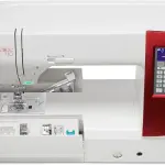 Elna eXcellence 710 Computerized Sewing and Quilting Machine, 11" sewing bed, Include Advanced Dual Feed System, 15 Included Presser Feet, and No Assembly