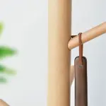 65cm Long Handle Wooden Shoe Horn Flexible Lifter for Seniors Adults, Easy Grip Shoe Helper Tool Boot Spoon Easy Wear Helper for Home Travel Hotel Use,A65
