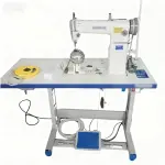 Industrial Hair Wig Making Machine - Single Needle Sewing Machine for Human Hair Wigs, Professional Quality, Durable, Efficient for Wig Production, Hair Extensions, and Crafts