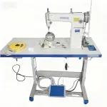 Industrial Hair Wig Making Machine - Single Needle Sewing Machine for Human Hair Wigs, Professional Quality, Durable, Efficient for Wig Production, Hair Extensions, and Crafts