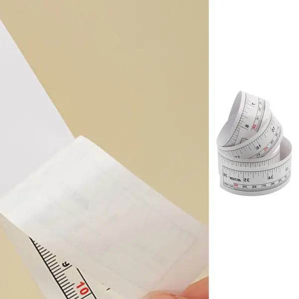 Adhesive Measuring Tape Sewing Machine Table Ruler for Fabric Cutting Tailoring Length 90cm/36Inch