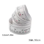 Adhesive Measuring Tape Sewing Machine Table Ruler for Fabric Cutting Tailoring Length 90cm/36Inch