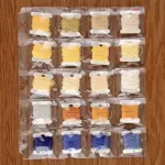 StoreSMART – Binder Page with Flaps for Embroidery & Cross-Stitch Floss Thread Bobbins – 20 Pocket - 300-Pack - (VH1173F-FLOSS-300)