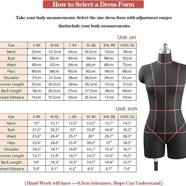 Adjustable L-Model Black Dress Form on Wheels - 84" Mannequin for Tailors, Designers & Clothing Display - Height Adjustable Sewing Dummy Fashion Tool