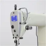 High-Efficiency 400W Single Needle Sewing Machine for Wig Making, Shoes, Boots & Hats - Smooth Bottom Feed System, Versatile Industrial Power for Seamless Stitching