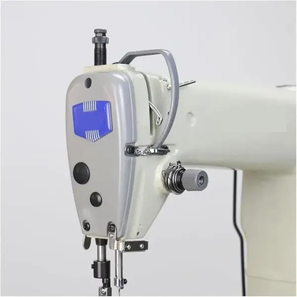 High-Efficiency 400W Single Needle Sewing Machine for Wig Making, Shoes, Boots & Hats - Smooth Bottom Feed System, Versatile Industrial Power for Seamless Stitching