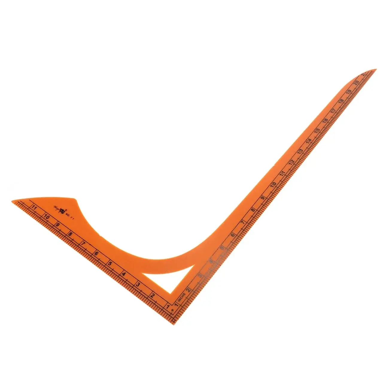 VILLCASE 1pc Shape Sewing Ruler Lightweight Measuring Tool for Accurate Clothing Layout Multi-Functional Cutting Tailoring for Professionals and Enthusiasts