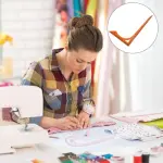 VILLCASE 1pc Shape Sewing Ruler Lightweight Measuring Tool for Accurate Clothing Layout Multi-Functional Cutting Tailoring for Professionals and Enthusiasts