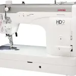 Janome HD9V2 Professional Sewing Machine - High Speed Heavy Duty Sewing Machines with Up to 1,600 Stitches Per Minute, Industrial Pretension Threading, and Extension Table, Straight Stitch Only