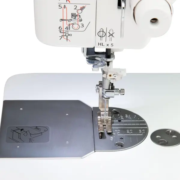 Janome HD9V2 Professional Sewing Machine - High Speed Heavy Duty Sewing Machines with Up to 1,600 Stitches Per Minute, Industrial Pretension Threading, and Extension Table, Straight Stitch Only