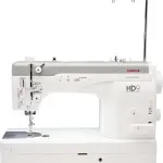 Janome HD9V2 Professional Sewing Machine - High Speed Heavy Duty Sewing Machines with Up to 1,600 Stitches Per Minute, Industrial Pretension Threading, and Extension Table, Straight Stitch Only