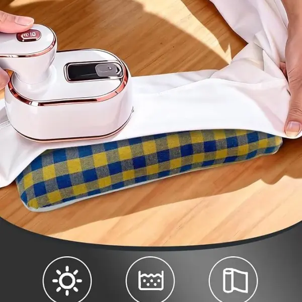 Professional 2 Pack Tailors Ham for Pressing Sewing and Seam Roll Set,Pad Ergonomic Ironing Tool for Curved Seams Kit