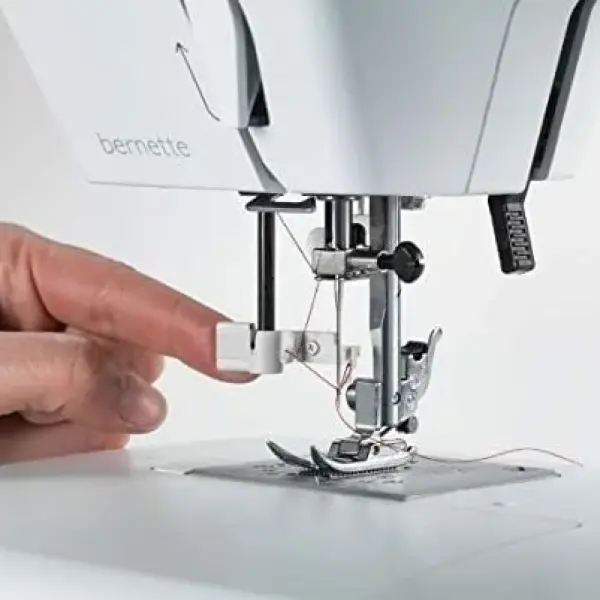 Bernette B05 Academy Sewing Machine | 30 Stitches Variety, LED Light, Extension Table, Presser Feet, Spools, Felt Discs, Ripper | Heavy Duty Quilting & Embroidery Kit for Home Use | User Friendly