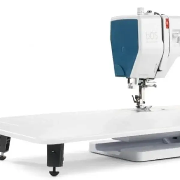 Bernette B05 Academy Sewing Machine | 30 Stitches Variety, LED Light, Extension Table, Presser Feet, Spools, Felt Discs, Ripper | Heavy Duty Quilting & Embroidery Kit for Home Use | User Friendly
