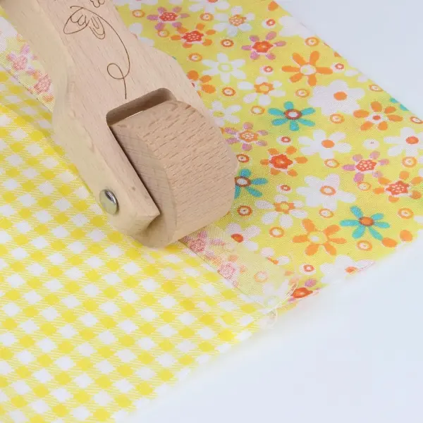 FMTYAOIU Beechwood Tailors Clappers, Seam Roller Beech, Tailors Clapper Set, Multi-Purpose Sewing Tool for Flattening Fabrics and Point Pressing, Wooden Tailors Clapper for Sewing, Quilting, Ironing