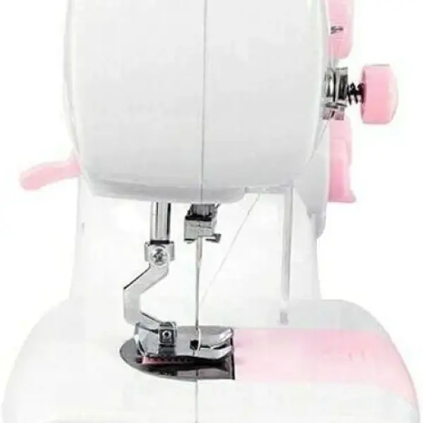Sewing Machine 12 Stitch Patterns Foot Pedal Double Speed Control with Replaceable Presser,Small Household Sewing Tool