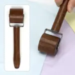 DIICCYO 3 Pcs Wooden Clapper Sewing Quilting Tool Set Include 1 Tailors Clapper 1 Wood Pressing Stick 1 Quilting Seam Roller, Tailors Tool for Sewing Ironing Quilting Fabric Folds Accenting Clothing