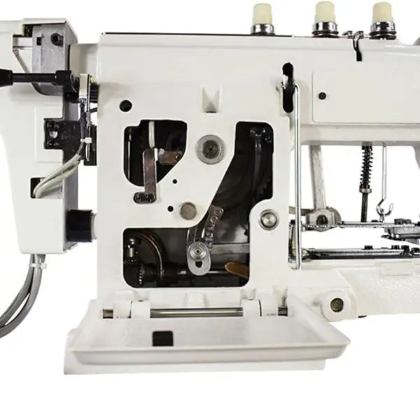 Semi-Automatic Button Sewing Machine – Industrial Flat/Shank Button Attacher with Auto Thread Cutter & Servo Motor
