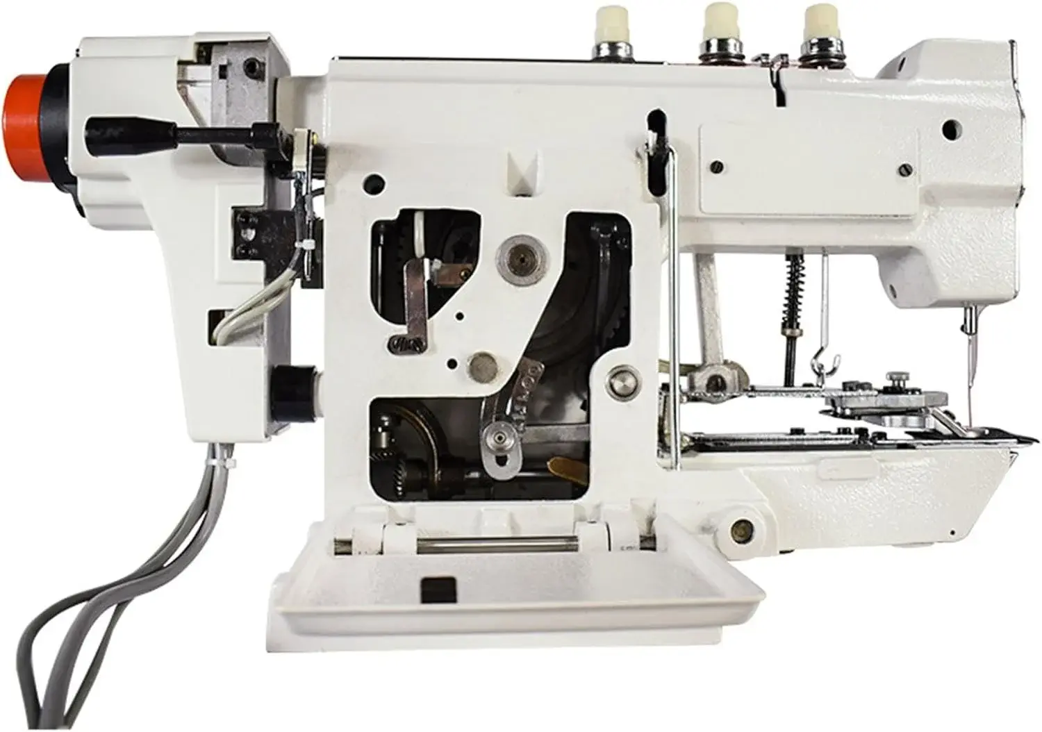 Semi-Automatic Button Sewing Machine – Industrial Flat/Shank Button Attacher with Auto Thread Cutter & Servo Motor