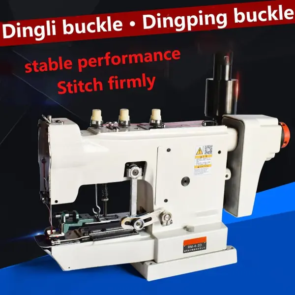 Semi-Automatic Button Sewing Machine – Industrial Flat/Shank Button Attacher with Auto Thread Cutter & Servo Motor