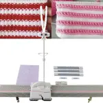 Knitting Machine, Sweater Machine, Knitting Machine Needle Pusher, for Household Sewing, with Accessories Tool Set, Knitting Kits
