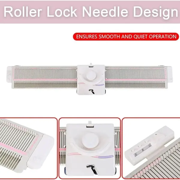 Knitting Machine, Sweater Machine, Knitting Machine Needle Pusher, for Household Sewing, with Accessories Tool Set, Knitting Kits