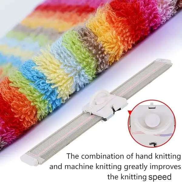 Knitting Machine, Sweater Machine, Knitting Machine Needle Pusher, for Household Sewing, with Accessories Tool Set, Knitting Kits