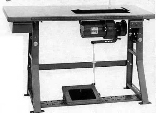 Juki DDL8700-7-WB AK CP18, Needle Positioner, Backtack, Foot Lift, Trim, Industrial Sewing Machine & Stand