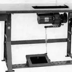 Juki DDL8700-7-WB AK CP18, Needle Positioner, Backtack, Foot Lift, Trim, Industrial Sewing Machine & Stand