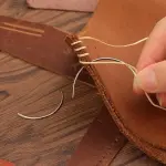 YOtat Leather Craft Tools Kit Leather Sewing Kit Hand Hole Punches Carving Work Set Tool Set