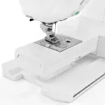 Janome Memory Craft Horizon 8200 QCP Special Edition Computerized Sewing Machine w/Black Roller Accessory Trolley Case + Semi-Hard Cover + Much More!