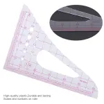 4PCS Curve Ruler Set,Plastic Sewing Grading Tools,Pattern Making for Clothing Design Cutting Proofing,Tailoring Drafting Supplies
