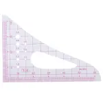 4PCS Curve Ruler Set,Plastic Sewing Grading Tools,Pattern Making for Clothing Design Cutting Proofing,Tailoring Drafting Supplies