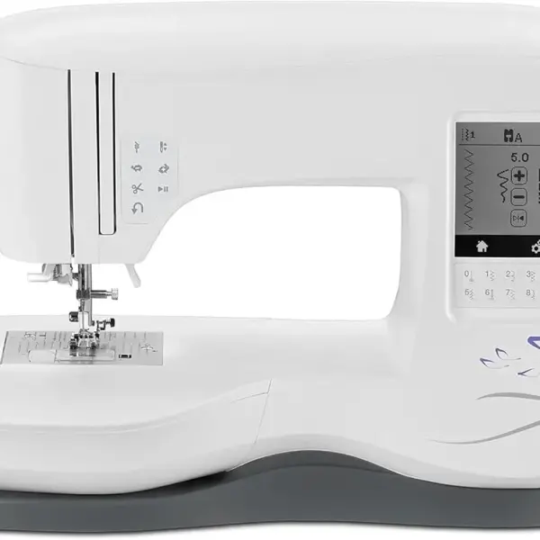 Sewing Machine, Embroidery Machine With 200 Built-In Embroideries, LCD Touch Screen, & 250 Built-In Stitches - Sewing Made Easy