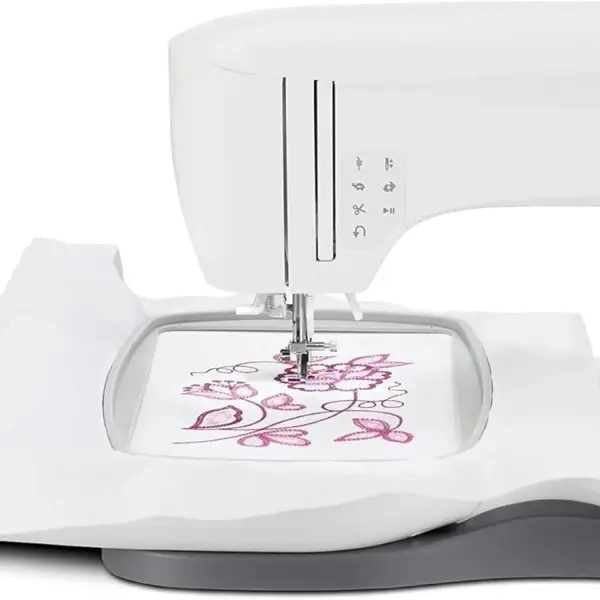 Sewing Machine, Embroidery Machine With 200 Built-In Embroideries, LCD Touch Screen, & 250 Built-In Stitches - Sewing Made Easy