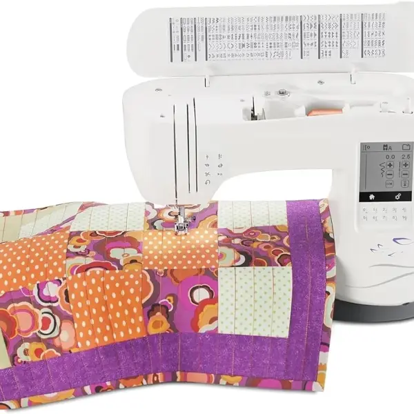 Sewing Machine, Embroidery Machine With 200 Built-In Embroideries, LCD Touch Screen, & 250 Built-In Stitches - Sewing Made Easy