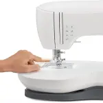 Sewing Machine, Embroidery Machine With 200 Built-In Embroideries, LCD Touch Screen, & 250 Built-In Stitches - Sewing Made Easy