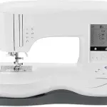 Sewing Machine, Embroidery Machine With 200 Built-In Embroideries, LCD Touch Screen, & 250 Built-In Stitches - Sewing Made Easy
