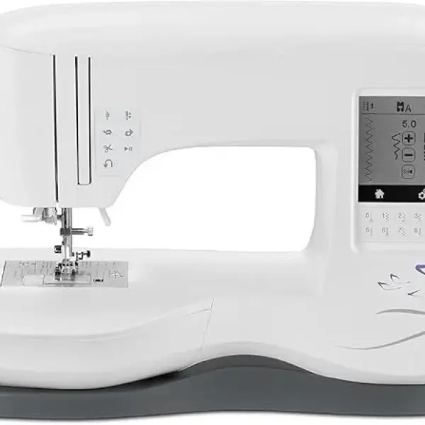Sewing Machine, Embroidery Machine With 200 Built-In Embroideries, LCD Touch Screen, & 250 Built-In Stitches - Sewing Made Easy