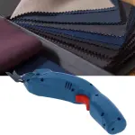 Electric Fabric Shears Hand Tool Scissors Portable Cloth Cutter for Tailoring Trimming Tool with Safety Switch for Fabric Cardboard Leather (US Plug)