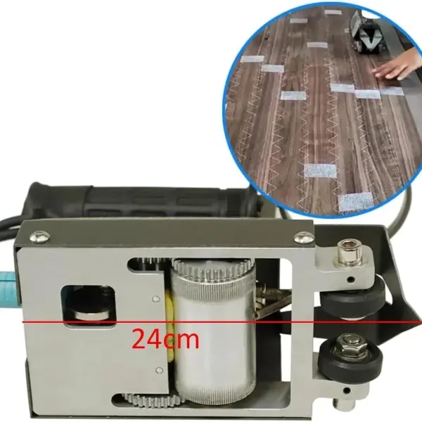 Patchwork Sewing Machine, Automatic Upholstery & Wood Panel Stitching Machine for 10-100 Thickness, Portable Mechanical Patchwork Tool for DIY Projects