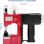 Portable Electric Sewing Machine, Handheld Electric Bag Closer Stitcher Packing Machine, 1800 Rpm Stitching Tool, for Woven Bags, Cloth Bags, Paper Bags, Leather Materials