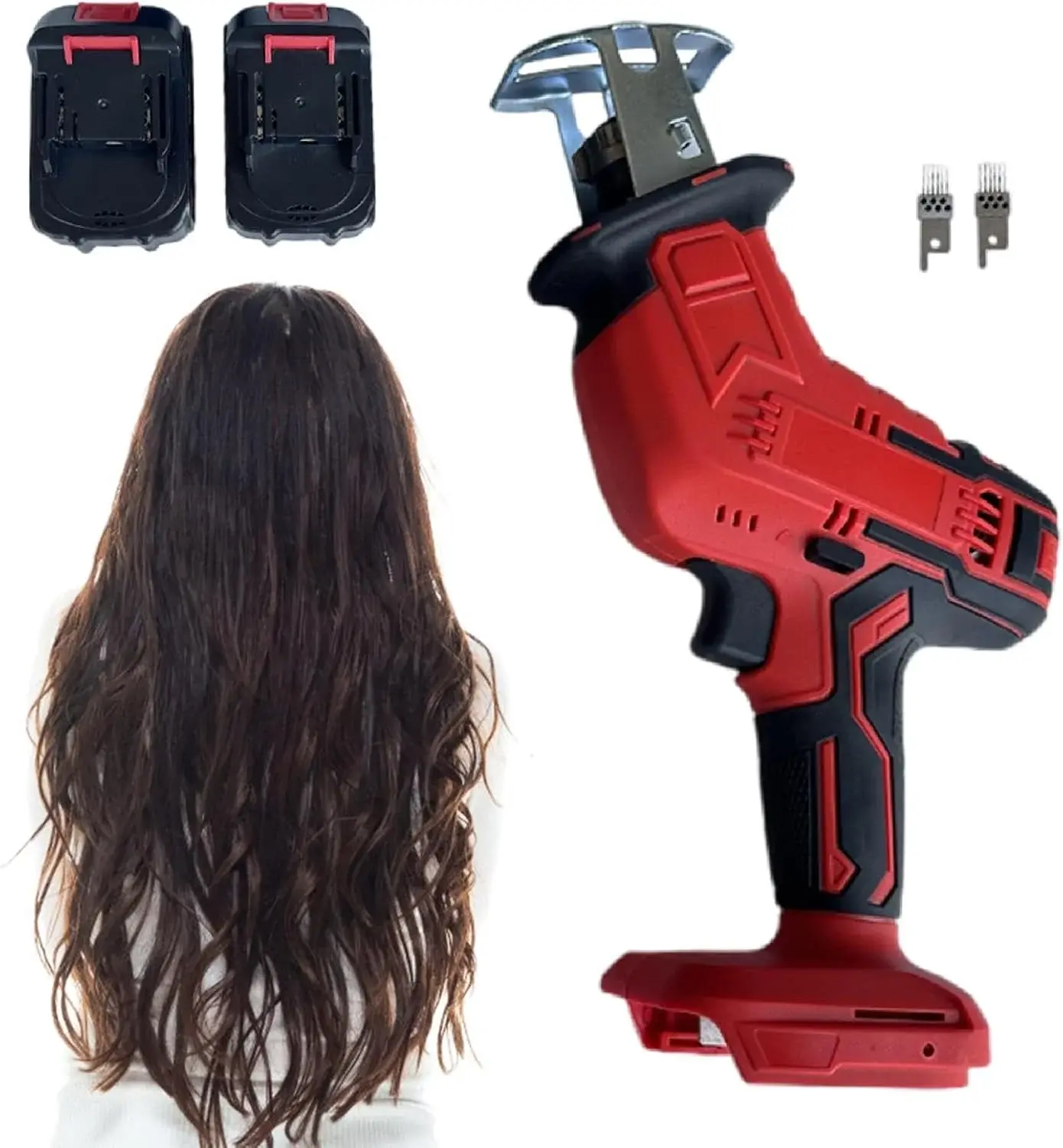 Cordless Wig Sewing Inject Machine, 5000 RPM Fast Speed with PU Simulation Scalp, Rechargeable & Portable for Salon & Home Use