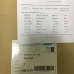 GLTL GSM Weight Cutter for Textile Fabric Paper Round Cloth Sample